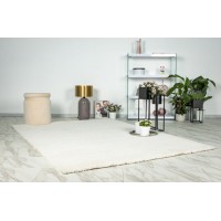 Tapis 170x120cm, design D005M coloris ivoire - Confort et élégance pour votre intérieur