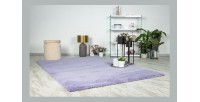 Tapis 170x120cm, design D005M coloris lavende - Confort et élégance pour votre intérieur