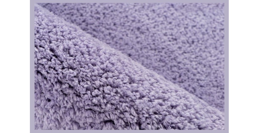 Tapis 170x120cm, design D005M coloris lavende - Confort et élégance pour votre intérieur