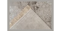 Tapis 150x80cm, design E109E coloris argent - Confort et élégance pour votre intérieur