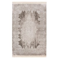 Tapis 170x120cm, design E109E coloris argent - Confort et élégance pour votre intérieur