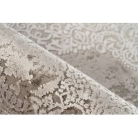 Tapis 290x200cm, design E109E coloris argent - Confort et élégance pour votre intérieur