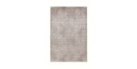 Tapis 150x80cm, design E209E coloris argent - Confort et élégance pour votre intérieur