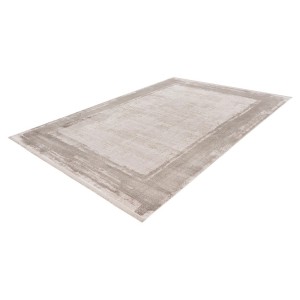 Tapis 150x80cm, design E309E coloris argent - Confort et élégance pour votre intérieur