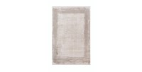 Tapis 170x120cm, design E309E coloris argent - Confort et élégance pour votre intérieur