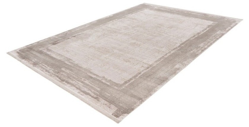 Tapis 230x160cm, design E309E coloris argent - Confort et élégance pour votre intérieur