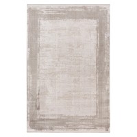 Tapis 290x200cm, design E309E coloris argent - Confort et élégance pour votre intérieur