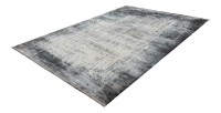 Tapis 150x80cm, design E109E coloris argent - Confort et élégance pour votre intérieur