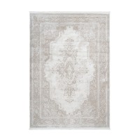 Tapis 150x80cm, design E209E coloris crème - Confort et élégance pour votre intérieur