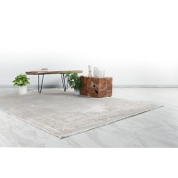 Tapis 230x160cm, design E209E coloris crème - Confort et élégance pour votre intérieur