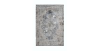 Tapis 290x200cm, design E209E coloris argent - Confort et élégance pour votre intérieur