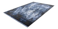 Tapis 170x120cm, design E409E coloris bleu - Confort et élégance pour votre intérieur