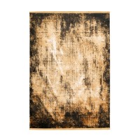 Tapis 150x80cm, design E409E coloris doré - Confort et élégance pour votre intérieur