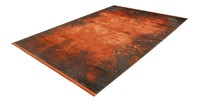 Tapis 150x80cm, design E509E coloris terracotta - Confort et élégance pour votre intérieur