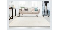 Tapis 150x80cm, design E005N coloris crème - Confort et élégance pour votre intérieur