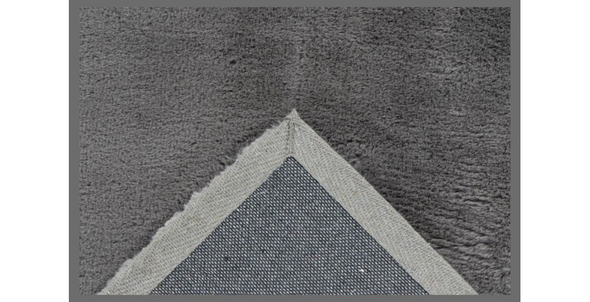 Tapis 110x60cm, design E005N coloris gris - Confort et élégance pour votre intérieur