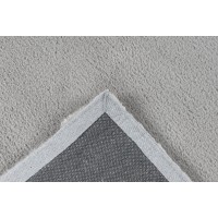 Tapis 110x60cm, design E005N coloris argent - Confort et élégance pour votre intérieur