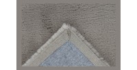 Tapis 150x80cm, design E005N coloris taupe - Confort et élégance pour votre intérieur