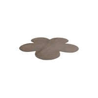 Tapis enfant 100x100cm, design E105S coloris taupe - Confort et élégance pour votre intérieur