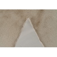 Tapis enfant 100x100cm, design E405S coloris beige - Confort et élégance pour votre intérieur