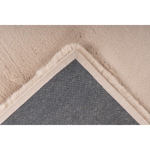 Tapis 150x80cm, design E009Y coloris beige - Confort et élégance pour votre intérieur