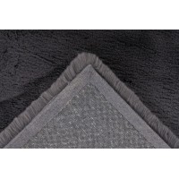 Tapis 170x120cm, design E009Y coloris graphite - Confort et élégance pour votre intérieur