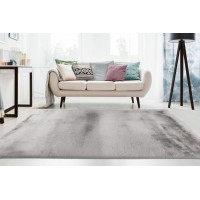 Tapis 170x120cm, design E009Y coloris argent - Confort et élégance pour votre intérieur