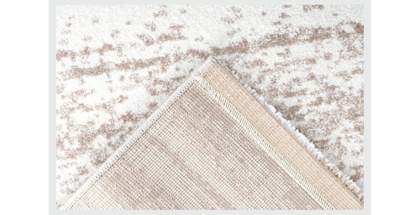 Tapis 290x200cm, design F005G coloris beige - Confort et élégance pour votre intérieur