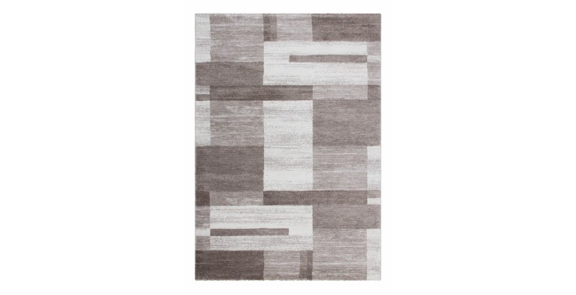 Tapis 170x120cm, design F105G coloris beige - Confort et élégance pour votre intérieur