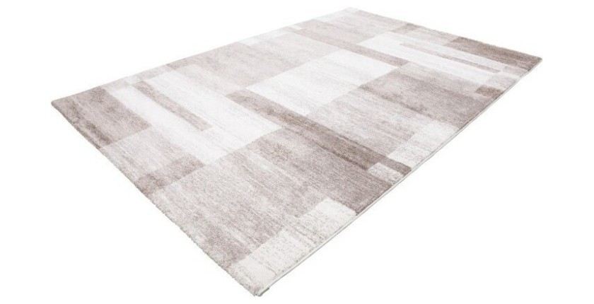 Tapis 290x200cm, design F105G coloris beige - Confort et élégance pour votre intérieur