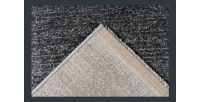 Tapis 230x160cm, design F205G coloris argent - Confort et élégance pour votre intérieur