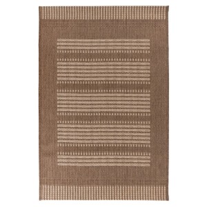 Tapis 110x60cm, design F105A coloris café - Confort et élégance pour votre intérieur