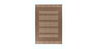 Tapis 170x120cm, design F105A coloris café - Confort et élégance pour votre intérieur