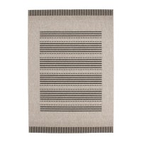 Tapis 170x120cm, design F105A coloris argent - Confort et élégance pour votre intérieur