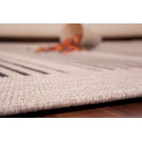 Tapis 290x200cm, design F105A coloris argent - Confort et élégance pour votre intérieur