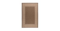 Tapis 110x60cm, design F205A coloris café - Confort et élégance pour votre intérieur