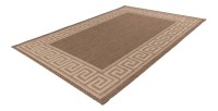 Tapis 170x120cm, design F205A coloris café - Confort et élégance pour votre intérieur