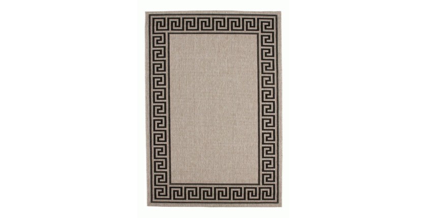 Tapis 110x60cm, design F205A coloris argent - Confort et élégance pour votre intérieur