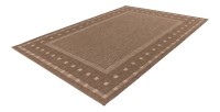 Tapis 290x200cm, design F025A coloris café - Confort et élégance pour votre intérieur