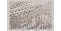 Tapis 150x80cm, design F025A coloris argent - Confort et élégance pour votre intérieur