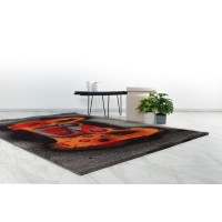 Tapis 150x80cm, design F304E coloris multicolore - Confort et élégance pour votre intérieur