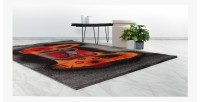 Tapis 170x120cm, design F304E coloris multicolore - Confort et élégance pour votre intérieur