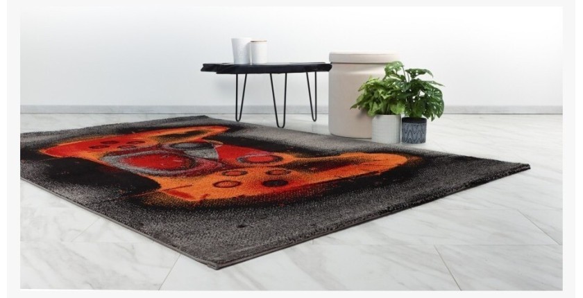 Tapis 230x160cm, design F304E coloris multicolore - Confort et élégance pour votre intérieur