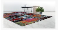 Tapis enfant et ado 230x1x160, design F404E coloris multicolore - Confort et élégance pour votre intérieur