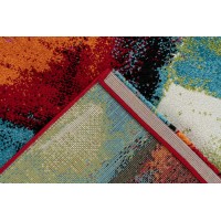 Tapis enfant et ado 150x80cm, design F504E coloris multicolore - Confort et élégance pour votre intérieur