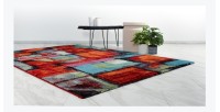 Tapis enfant et ado 230x160cm, design F504E coloris multicolore - Confort et élégance pour votre intérieur