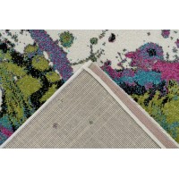 Tapis 150x80cm, design F104E coloris multicolore - Confort et élégance pour votre intérieur