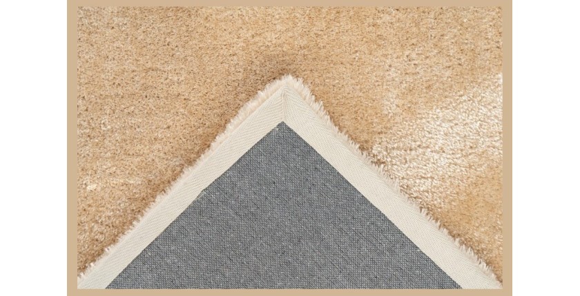 Tapis 290x200cm, design G008R coloris beige - Confort et élégance pour votre intérieur