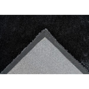 Tapis 150x80, design G008R coloris graphite - Confort et élégance pour votre intérieur