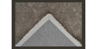 Tapis 170x120cm, design G008R coloris argent - Confort et élégance pour votre intérieur